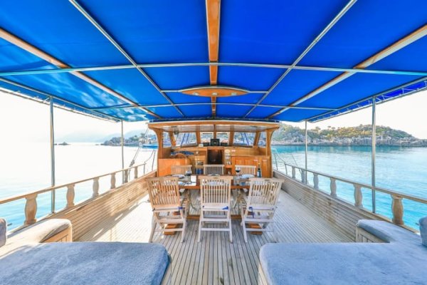 16 m Gulet · 3 Kabin · Kaş