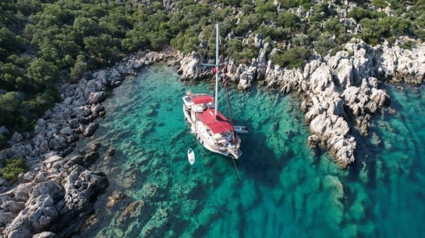 16 m Gulet · 3 Kabin · Kaş