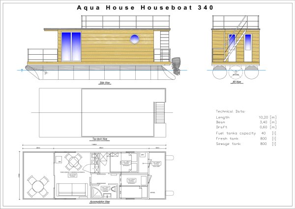 Aqua-House Hausboot Harmonia 310 · 2023 · Polonya