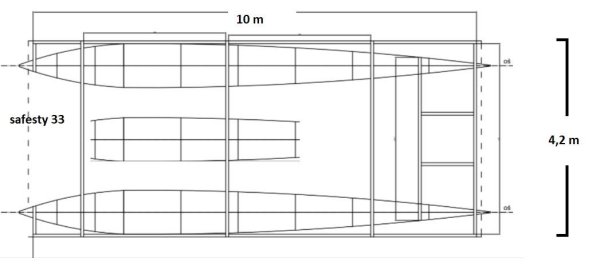 HT Houseboats sp.zo.o., Polen Hausboot Seebird · 2020 · Almanya