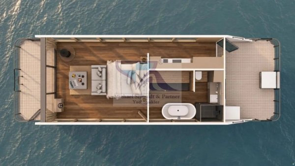 Desidus Hausboot/Hausyacht Lake Suite · 2026 · Almanya