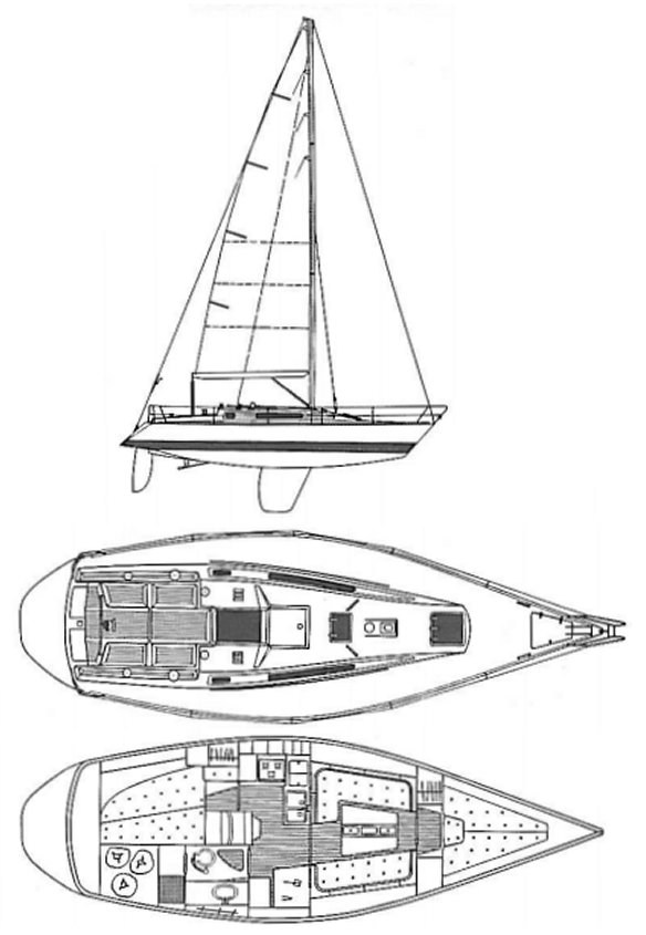 X-Yachts X-372 · 1992 · Almanya